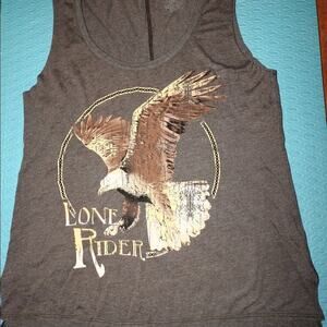 NEW “LONE RIDER” MOTORCYCLE BIKER TANK TOP